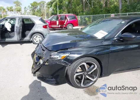 2020 Honda Accord Sport from USA, damaged, VIN 1HGCV1F33LA082182